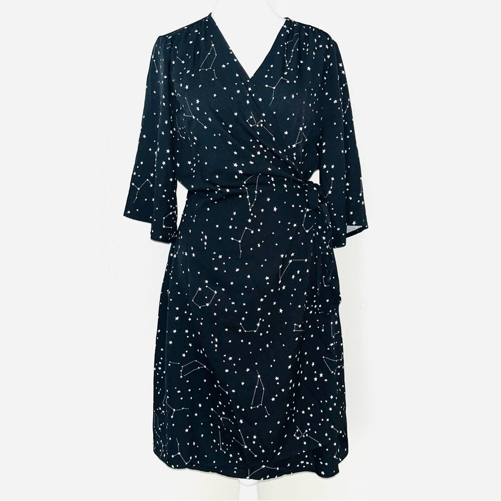 Disturbia NWT Celestial Midi Kimono Dress Wrap Around SZ 16 US